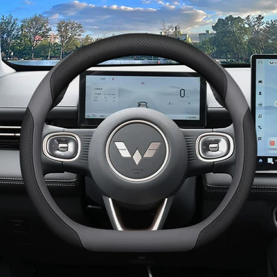 Steering wheel cover – Steering Wheel Cover - starlight-exclusive-black-dark-night-gray-wuling-starlight-730