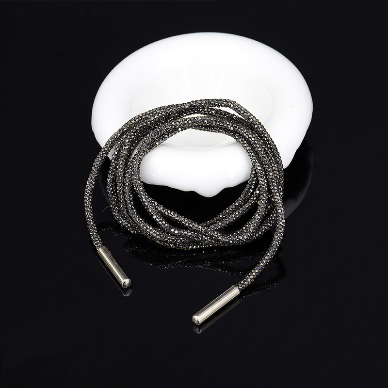 4mm mineral ash (shoelace/cap cord)