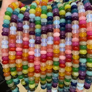 ���Q���N5x8mm �����ׁ���ɫ��Ȼʯ�^��P�� �����Ʒdiy�����