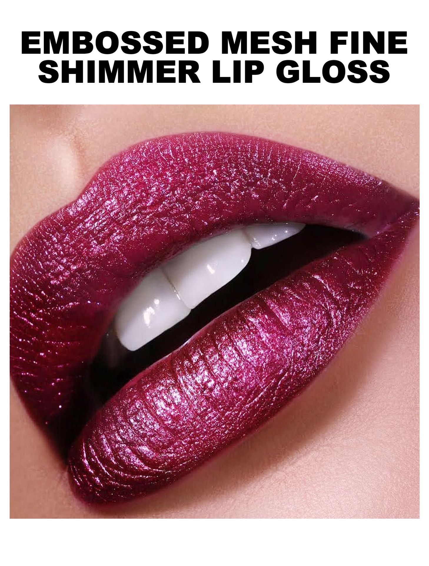 Pearl Lipstick in stock, 8 colors moisturizing and hydrating handaiyan embossed Silk Screen Fine Sparkling Lip gloss, cross-border exclusive lipstick Specification drawing
