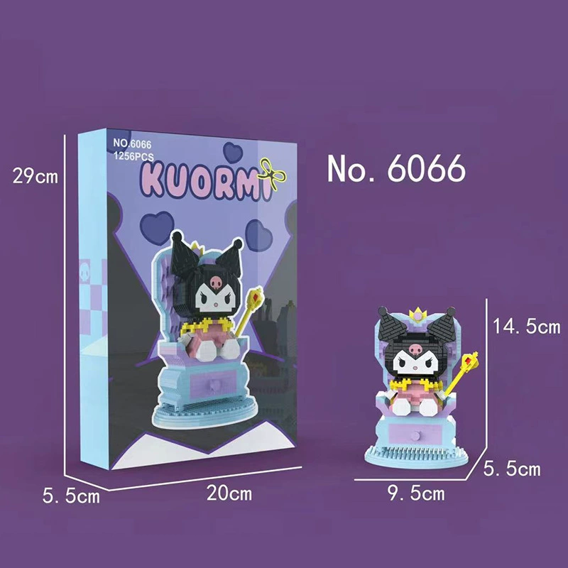 Building Block Set (Lego) Cartoon Dolls — Cute Animal Figures, Multiple piece counts