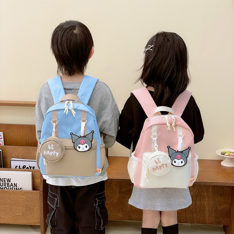 Kulomi mochila infantil encantadora caricatura mochila escolar para niños de la escuela primaria mochila de viaje ligera ocio para niñas