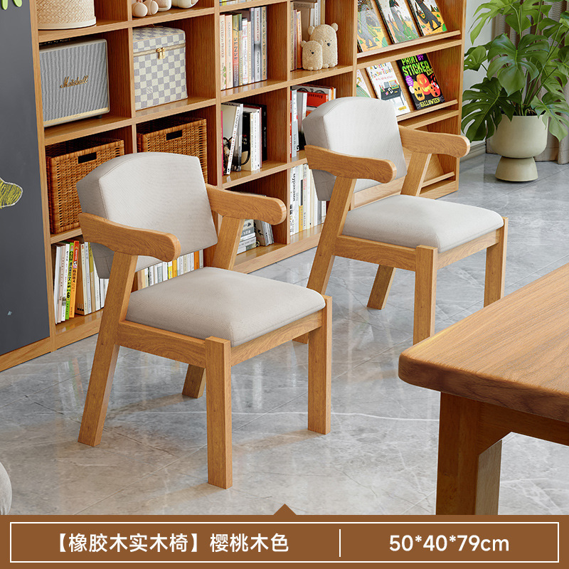 Mesa de escritorio de madera maciza para la sala de estar, escritorio largo, escritorio de lectura, escritorio de estudio, escritorio de computadora de barra larga para dos personas