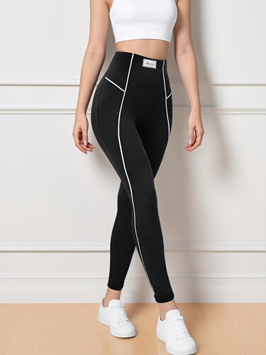 High Waist Breathable Leggings Efforts Style Women's
