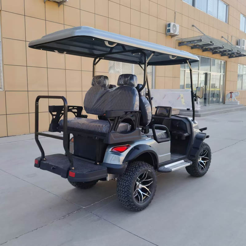 Dewu Junheng Electric Golf Cart 4-Seater 1+1 for Tourist Areas, Parks, Factories, Passenger Transport, Sightseeing, and Vacation Use