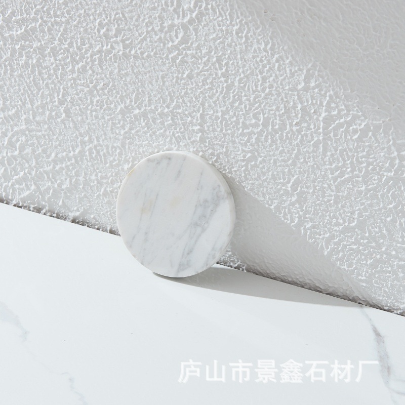 카라 화이트 라운드 10*1.2cm