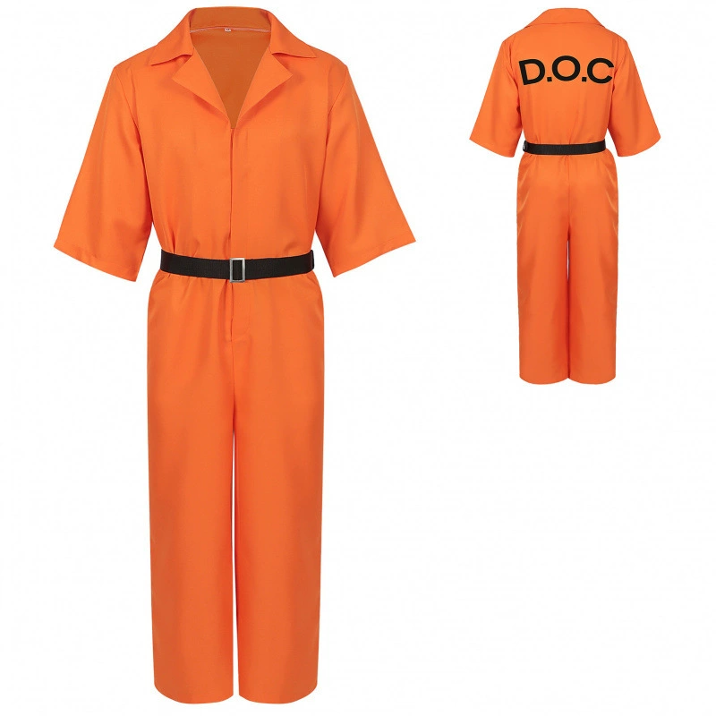 Луиджи американский тюремный костюм ролевой сиамский тюремный костюм национальный герой костюм cos