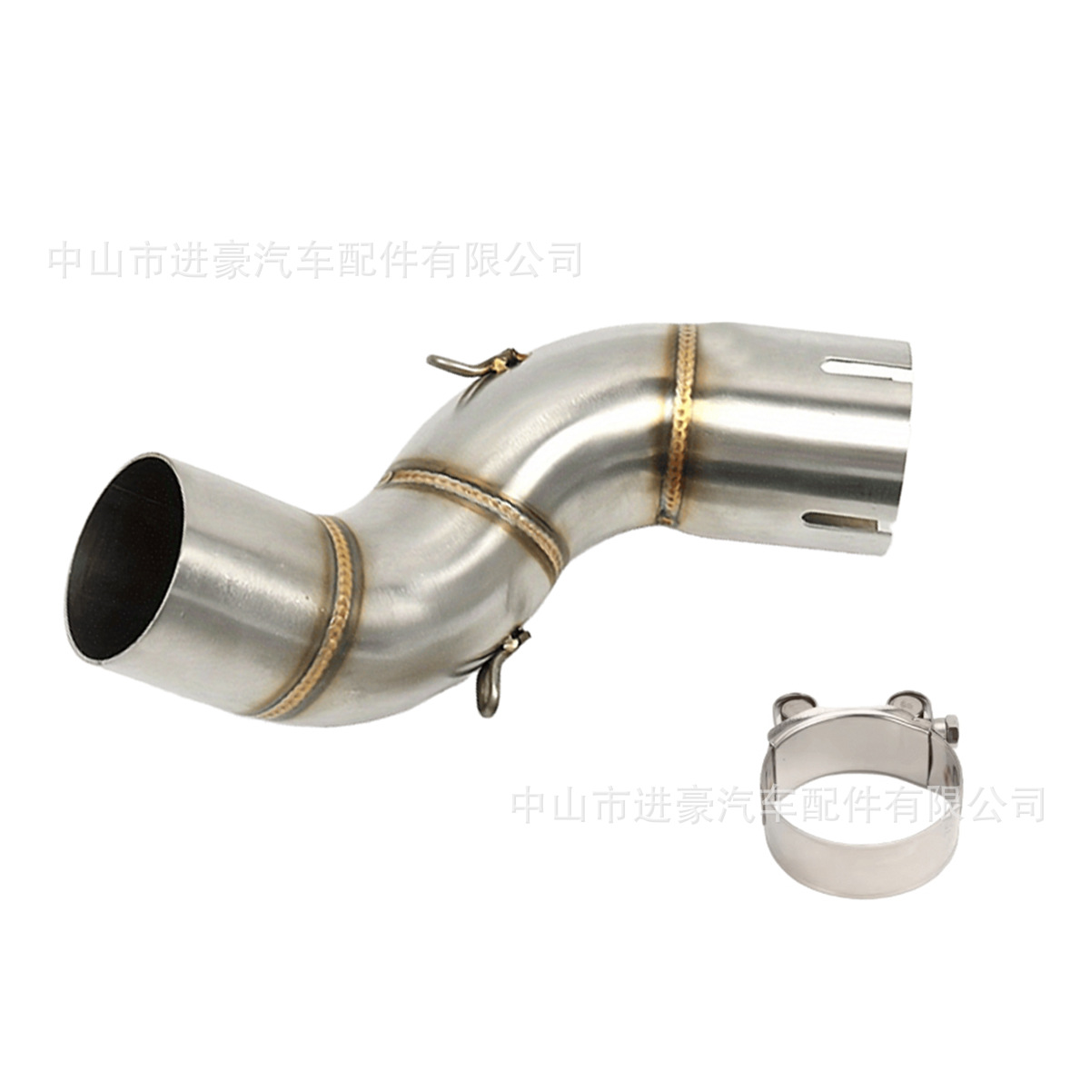 Suitable for Kawasaki Z900 Modified Mid-Section Exhaust Pipe, Stainless Steel Mid-Section, 17-24 Years, Factory Direct Sales