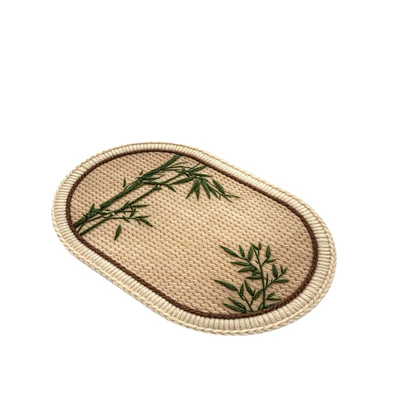 New Chinese-style bamboo diatomite: Avtomobil döşəmə paspasları