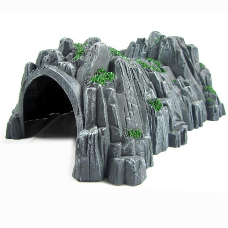 Plastic double-layer rock garden