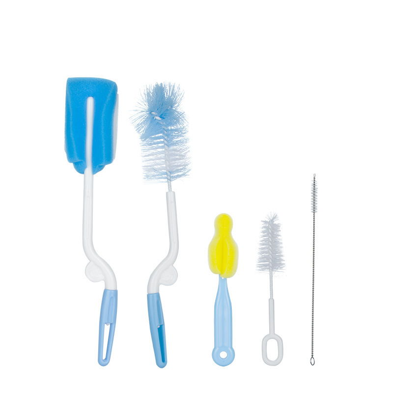 Set de Cepillos de Limpieza para Biberones Set de 5 Piezas para Biberones y Chupetes