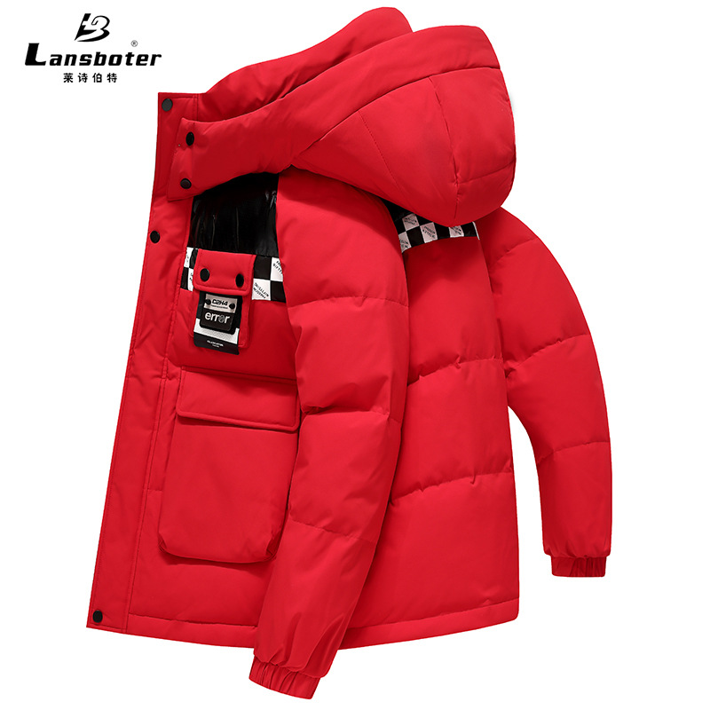 Winter velvet short fashionable down jacket