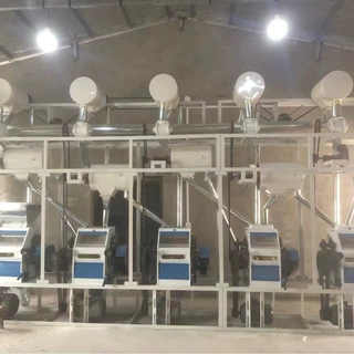 5机组小型全自动小麦磨面机成套面粉加工生产线面粉厂设备
