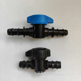 16迷你简易承插直通阀 厂家现货出售农业灌溉PE管简易阀门开关
