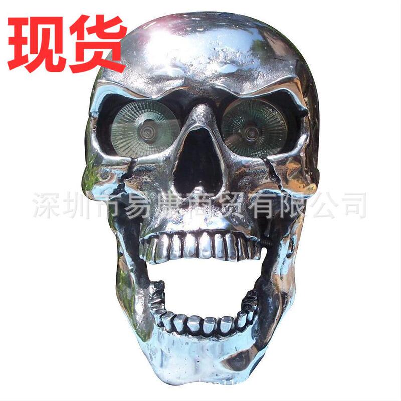 Independent Station New Skull Headlight Motorcycle Skull Headlight Motorcycle Decorative Artwork Independent Station New Skull Headlight Motorcycle Skull Headlight Motorcycle Decorative Artwork