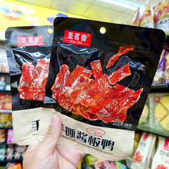 St. Ming Fragrant Hand-Torn Air-Dried Duck Spicy Flavor Snack Small Packaging Office Snack Small Box Wholesale