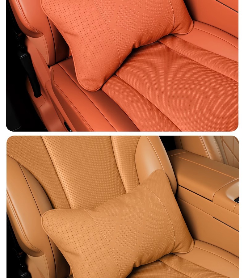 Suitable for 25 Models of Wenjie M9M8 Car Lumbar Support, Car Cushion, Waist Support, Seat Headrest, Neck Protection, Car Interior Decoration Accessories