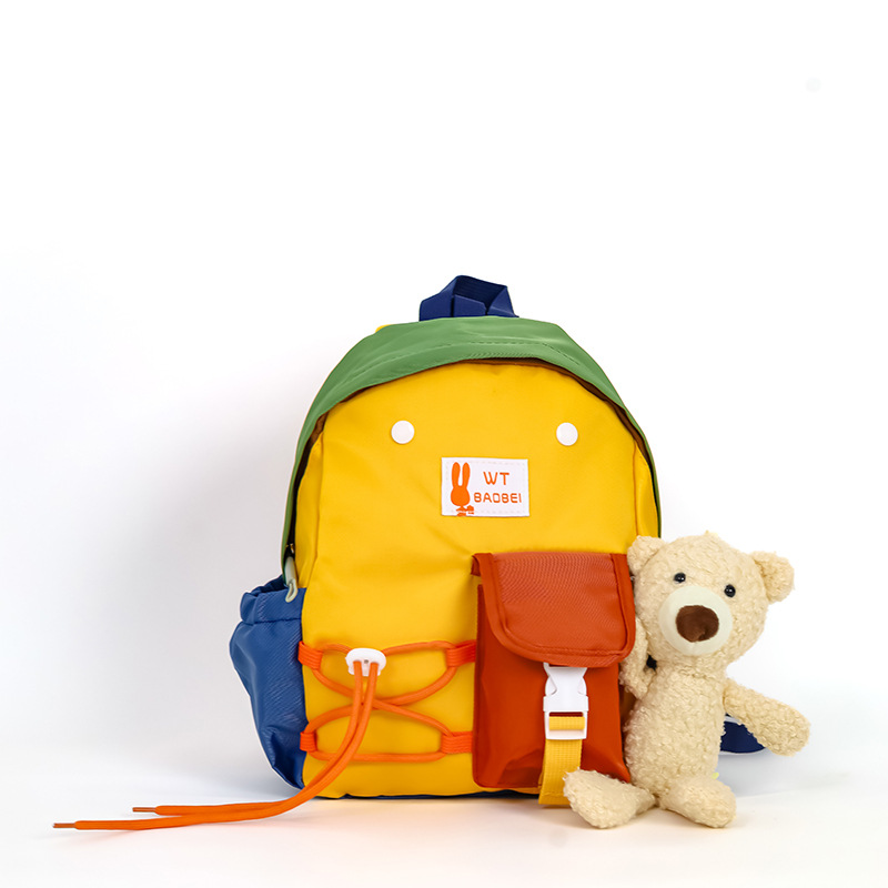 2026 nuevo estilo coreano bolsas escolares para estudiantes de jardín de infantes lindas muñecas de peluche mochilas para niños y niñas