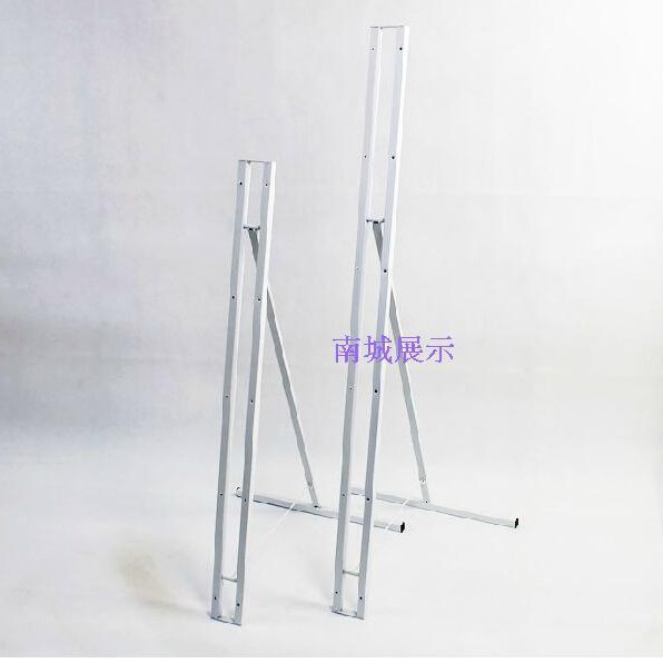人形立广告展示架支撑人像人立架展板人像kt板方管支架H型立.