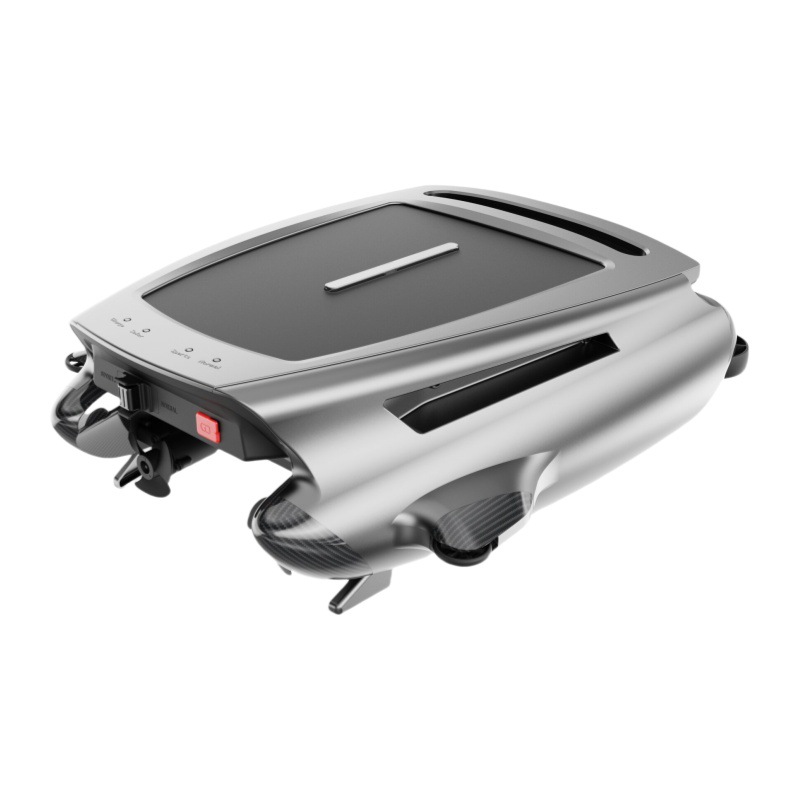 Nuevo producto transfronterizo solar limpiador de piscinas máquina inteligente de succión de superficie de agua control remoto robot de limpieza de piscinas
