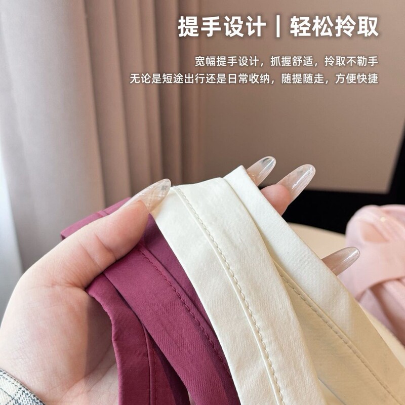 2025 新しい分割化粧品バッグ女性のダブルオープンワイドオープン大容量ハイエンド旅行ポータブルトイレタリーバッグ収納袋|undefined