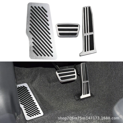 Brake Rest Pedal, Dekorativ pedal başlıqları