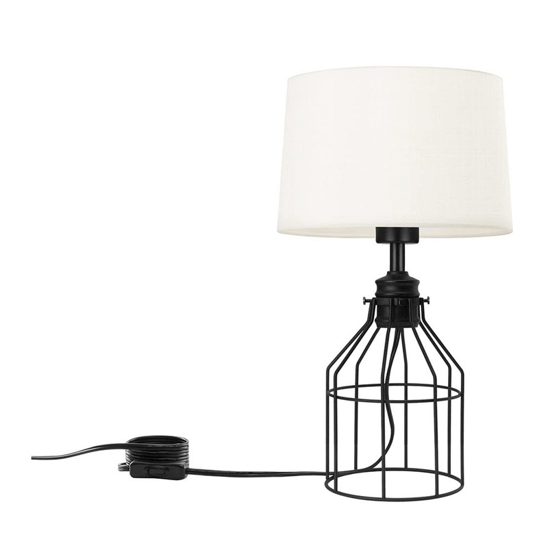 Modern farmhouse table lamp bedroom dining room office retro small bedside lamp