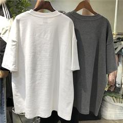 ネットセレブ半袖Tシャツレディース2025夏新作韓国風原宿風ゆったり万能半袖Tシャツトップス