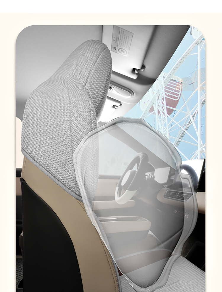 New car Wuling fruit coarse hemp cartoon cute four seasons universal saddle cushion car cushion four seasons