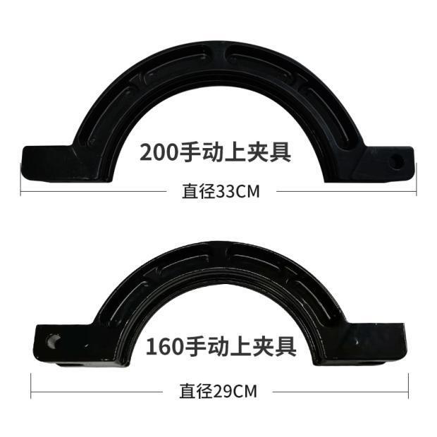 Pe Butt Welding Machine Accessories Rack Upper Ring Lower Clamp Upper Gasket Lower Clamp Tile Butt Welding Hot Melt Machine Hand Crank Welder