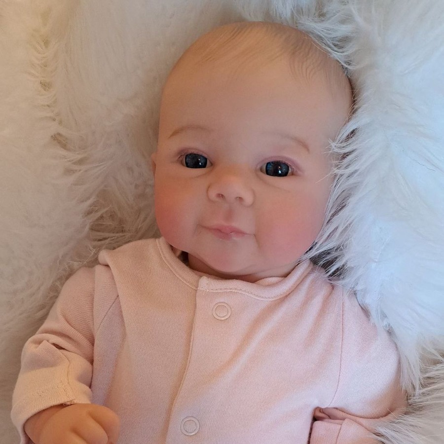 50cm tela cuerpo simulación bebé renacido muñeca transfronteriza e-commerce suministro entrega de una sola pieza