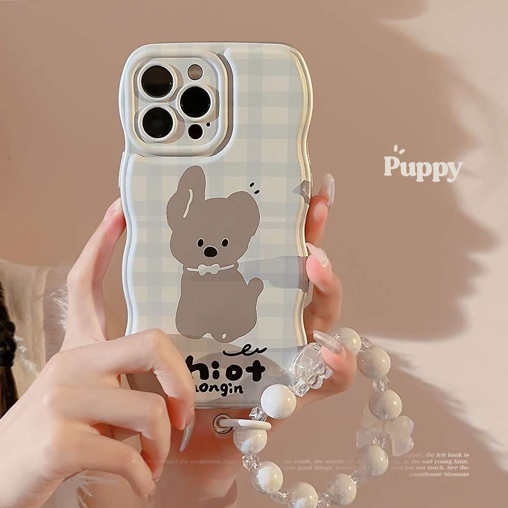 Protective Phone Case For Iphone With Checkered Plating Design_voghion.com
