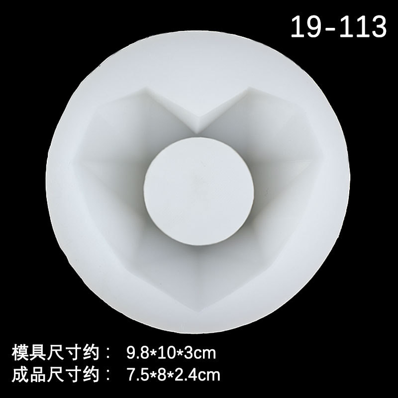 DIY multidimensional suculentas maceta mousse de silicona molde vela base fondant pastel chocolate molde para hornear