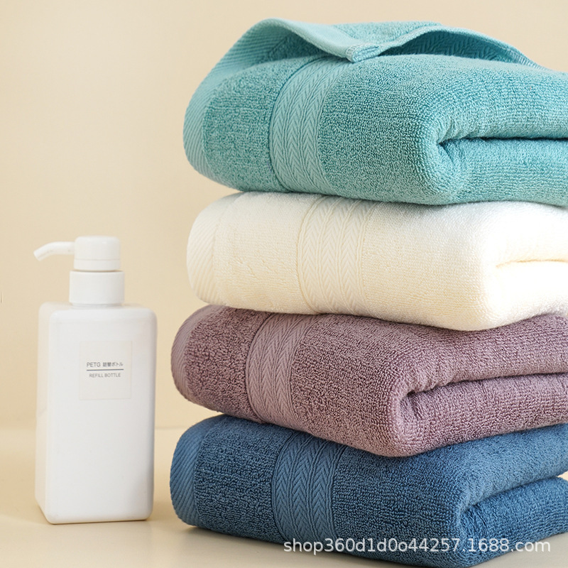 Towel Cotton Thickened Adult Face Towel Plain Combed Long Velvet Soft Absorbent Skin Friendly Home Gift Wholesale Towel Cotton Thickened Adult Face Towel Plain Combed Long Velvet Soft Absorbent Skin Friendly Home Gift Wholesale