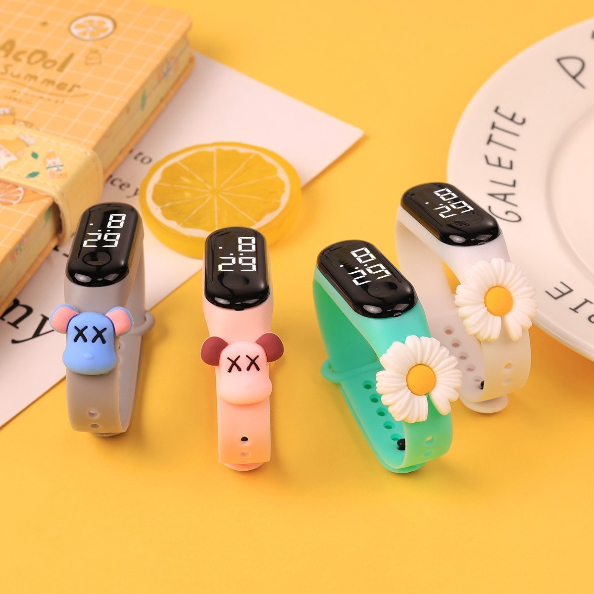 Children's cartoon waterproof digital watch