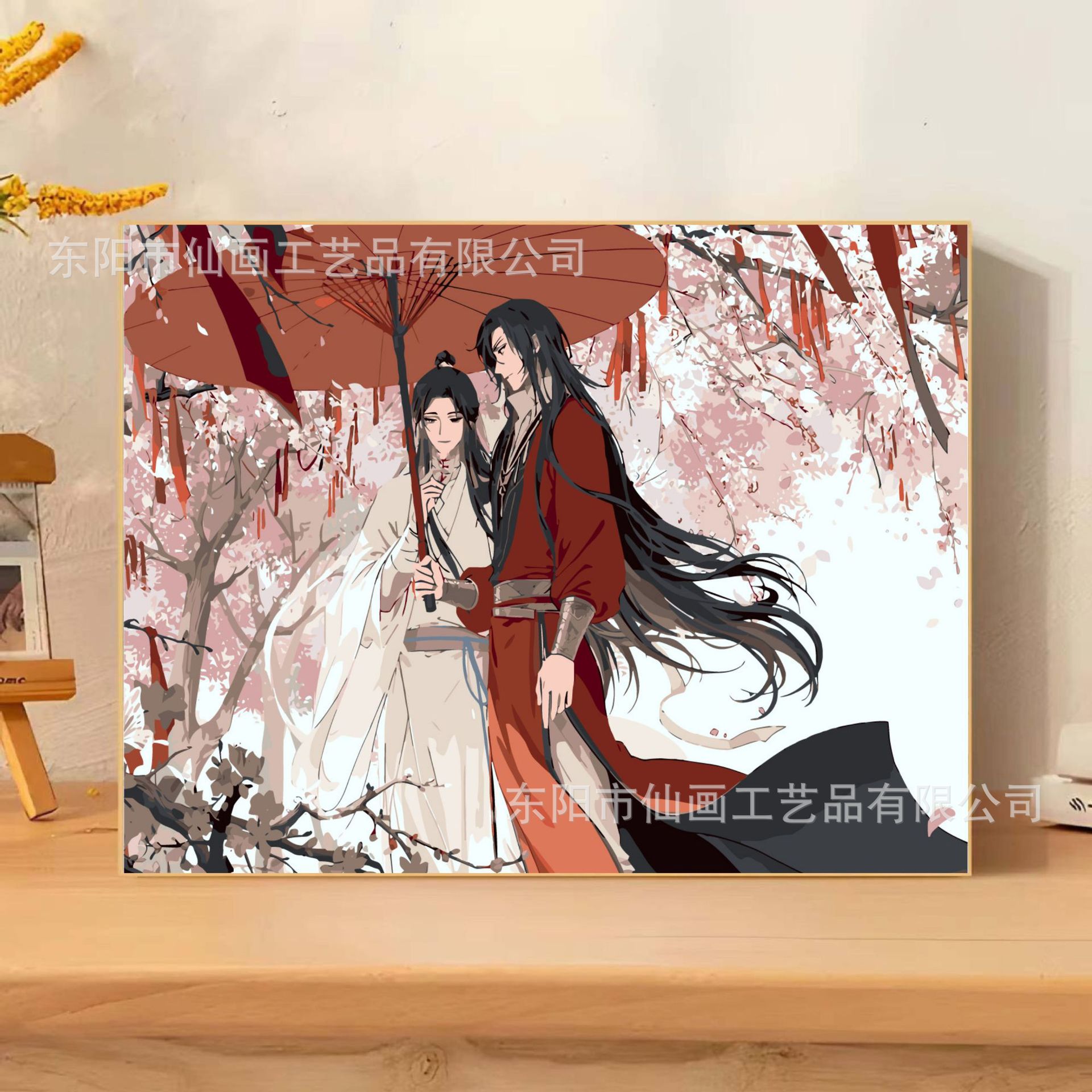 Pintura digital a óleo DIY lápiz pequeño nuevo dibujo animado pintura decorativa colorida a mano mercado nocturno puesto de comercio electrónico mayorista