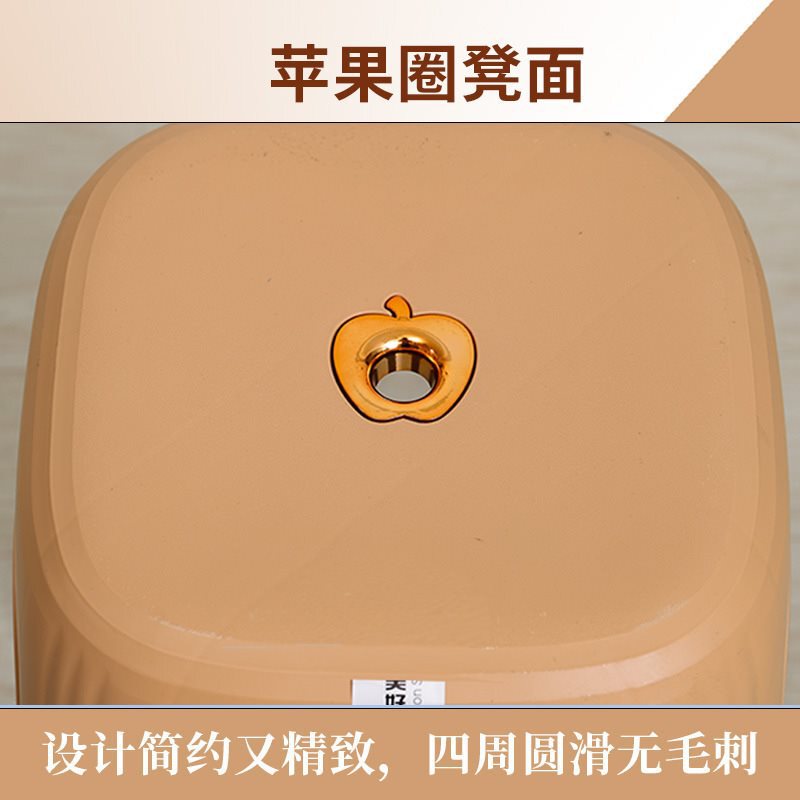 塑料凳子家用可叠放加厚板凳现代简约时尚餐厅餐桌凳久坐椅子|undefined