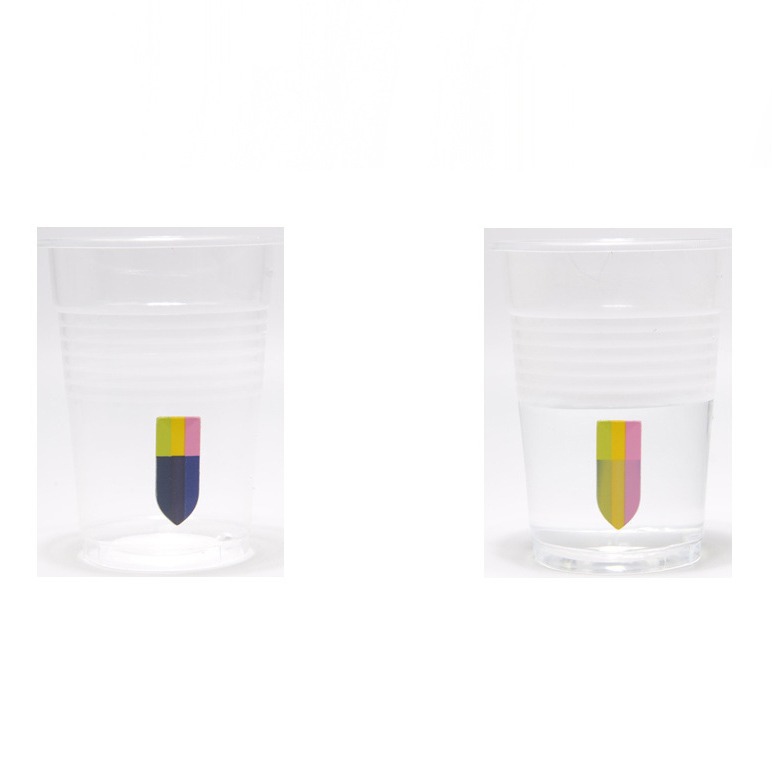 感温变色贴纸 高温遇热变色贴纸 不可逆不干胶标签贴纸