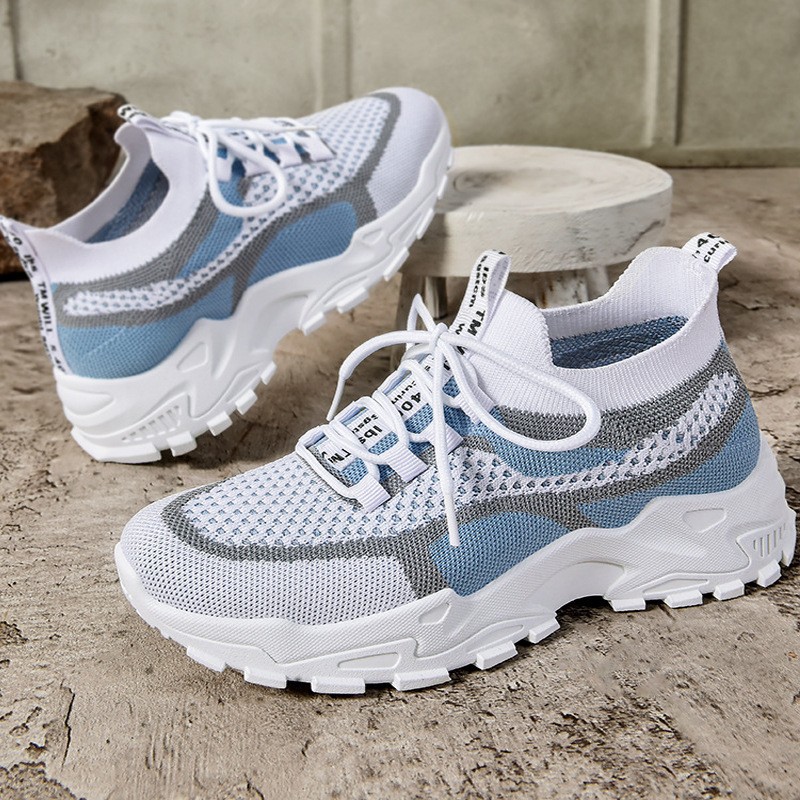 Zapatos de mujer de moda de verano nuevos zapatos transfronterizos con suela suave ligera zapatos de padre zapatos de mujer zapatos de malla transpirables