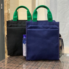 Big New Canvas Multi-layer Student Tutor Bag File Bag Casual Mom Bag Office Lunch Bag Can Be Printed