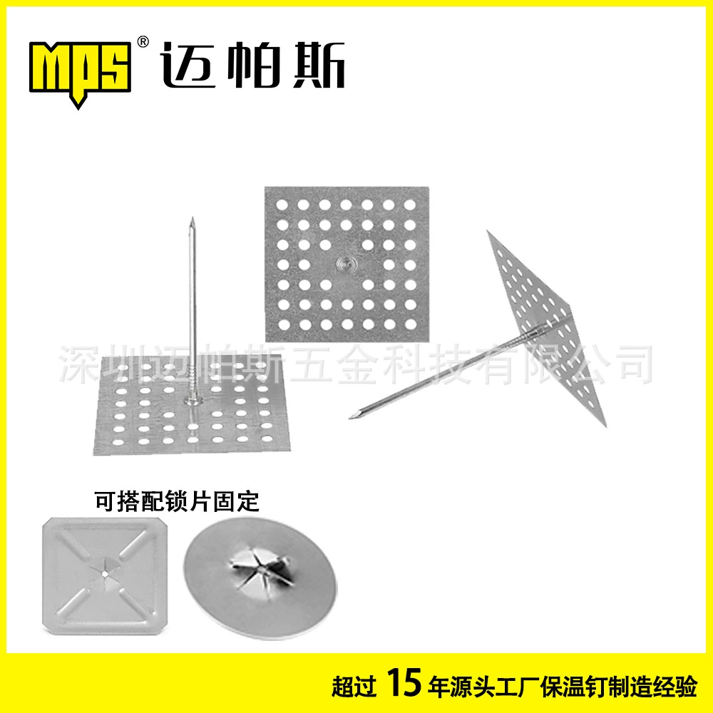 Оцинкованное железо пористая изоляция трубы для кондиционирования воздуха для ногтей металлическая алюминиевая изоляция наружных стен сетка изоляция производителей ногтей