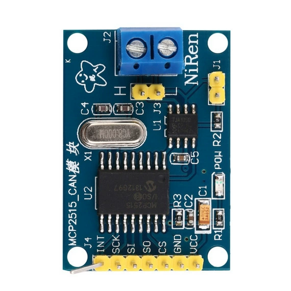 Модуль CAN MCP2515 с приёмником TJA1050, интерфейс SPI, программа для микроконтроллера 51