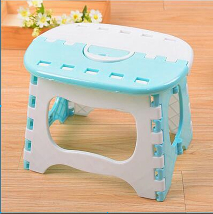 Taburete plegable de plástico engrosada banco pequeño niños adultos al aire libre silla plegable portátil silla pequeña silla taburete