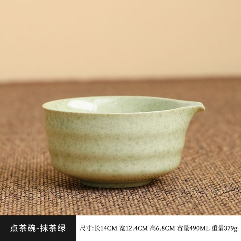 抹茶泡立て器セット 陶器抹茶ボウル 抹茶セット 和風抹茶ボウル 注ぎ口付き 抹茶泡立て器 百本立|undefined