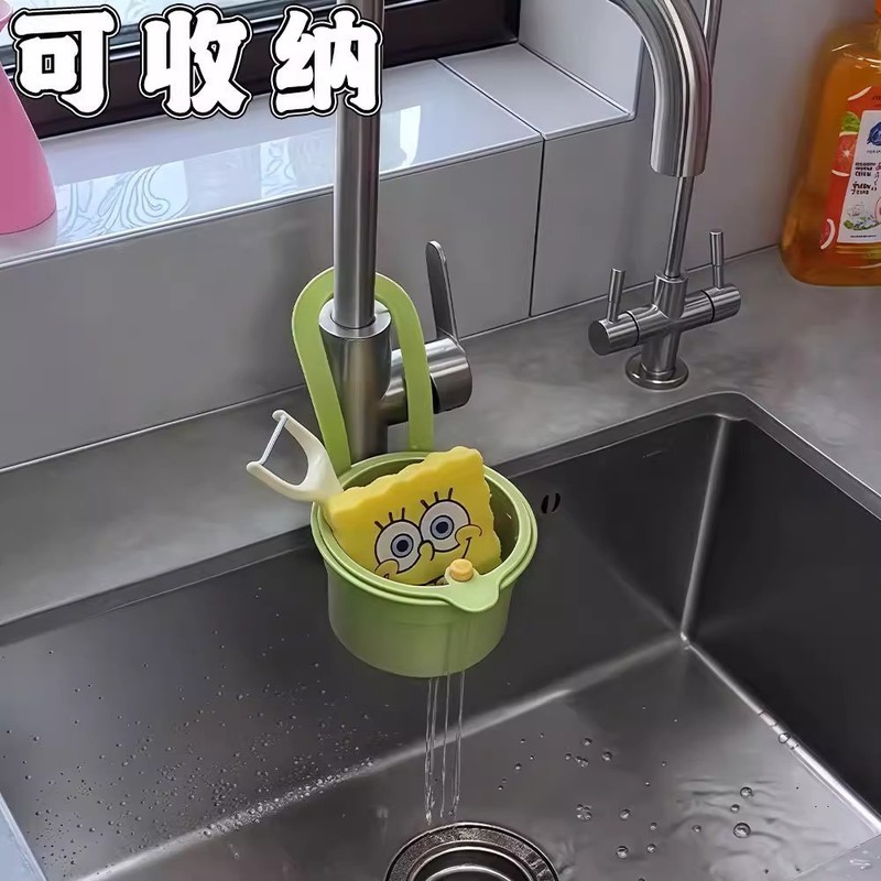 Douyinの人気のシンク排水バスケットは、キッチンシンクに掛けて食品残渣を分離できます。フルーツ洗浄フィルター|undefined