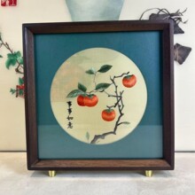 手工刺绣摆件卧室床头柜装饰 ins 风小清新绣品 生日节日送女生闺