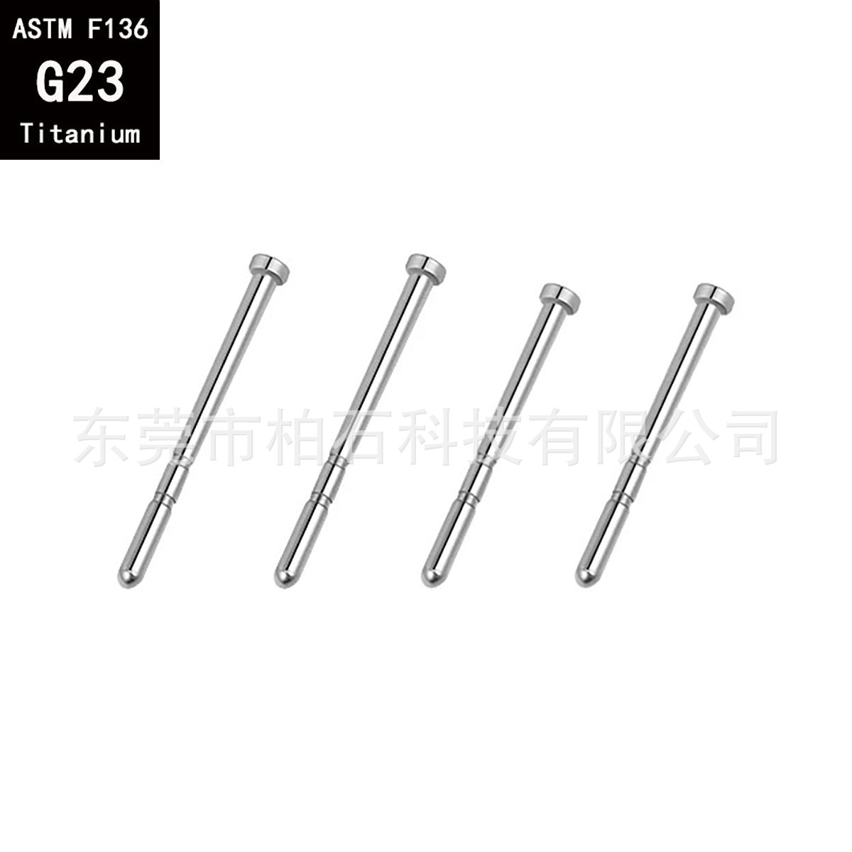 F136 Titanium Alloy Ear Stud Anti-Allergic Ear Nail G23 Titanium Ear Bone Nail Body Piercing Anti-Blocking Ear Jewelry detail image 12