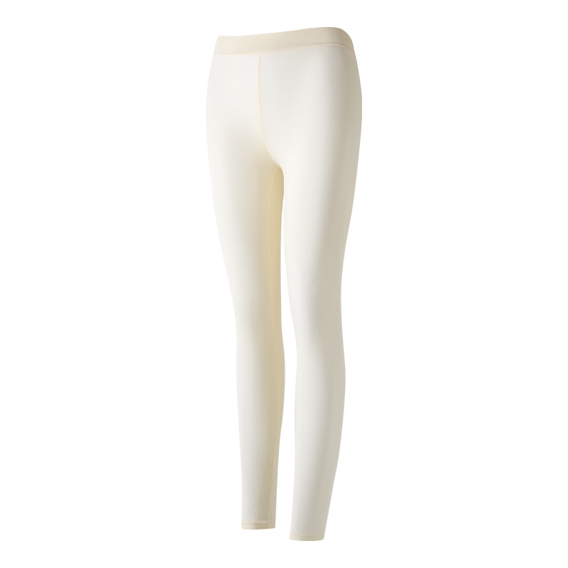 2024 nuevas mujeres de pantalones largos de talla grande ~ 7A Pantalones de piel de ácido hialurónico antibacterianos y sin costuras 200 kg Pantalones térmicos para mujer