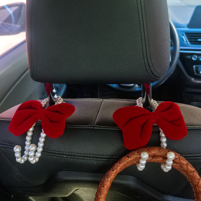 Gancho para coche Gancho para asiento delantero para coche Gancho pequeño multifuncional para coche Productos de decoración de coche para mujer