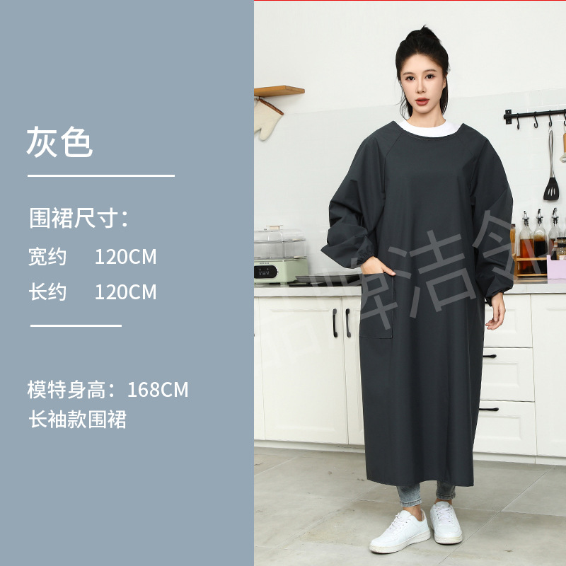 Blanco de manga larga de lona gris 2XL